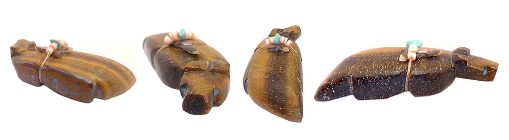 Tiger Eye Badger by Kyle Mahooty, Deceased