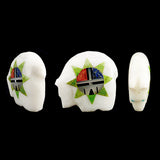 White Marble Medicine Bear by Andres Lementino