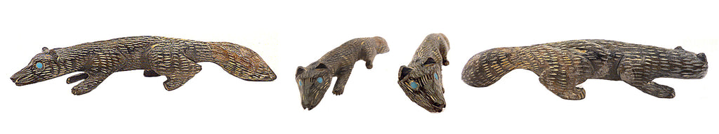 Picasso Marble Wolf by Lance Cheama
