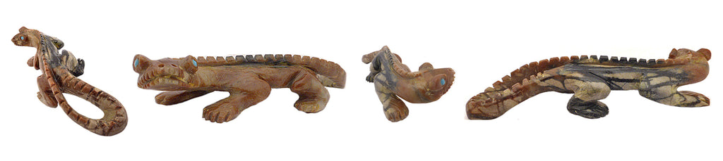Picasso Marble Lizard by Lance Cheama