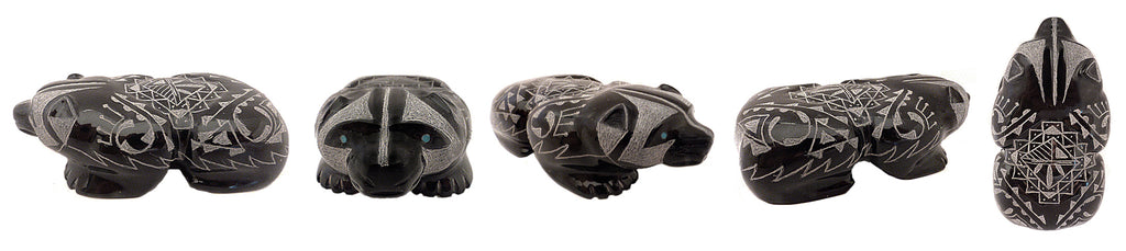 Black Marble Badger by Curtis Garcia