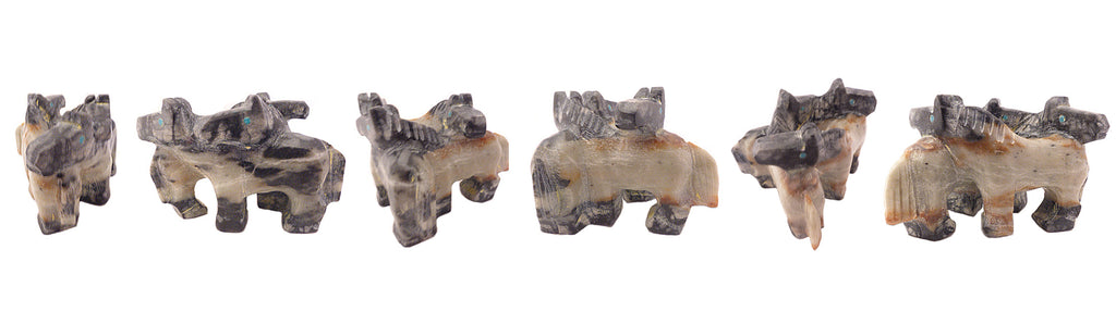 Picasso Marble Horses by Carol Martinez