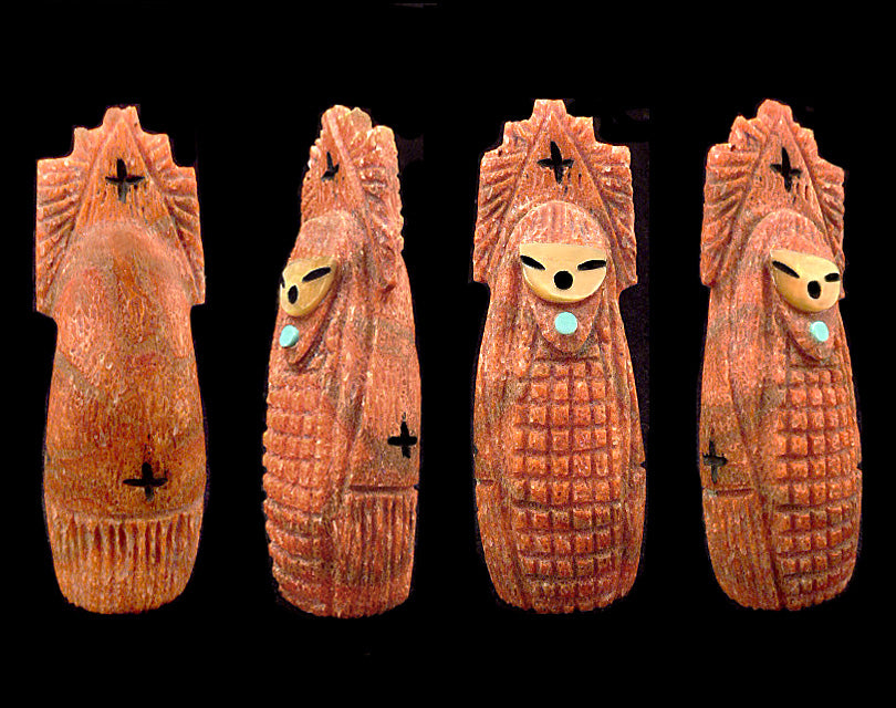 Apple Coral Corn Maiden by Kateri Sanchez