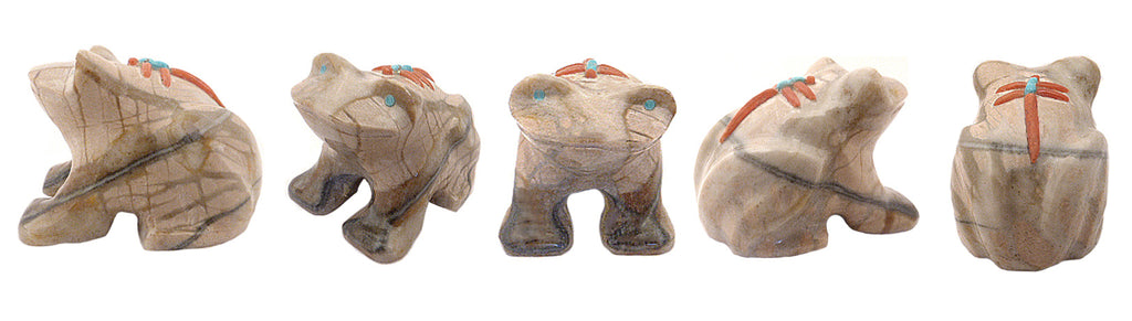 Picasso Marble Frog by Clissa Martin
