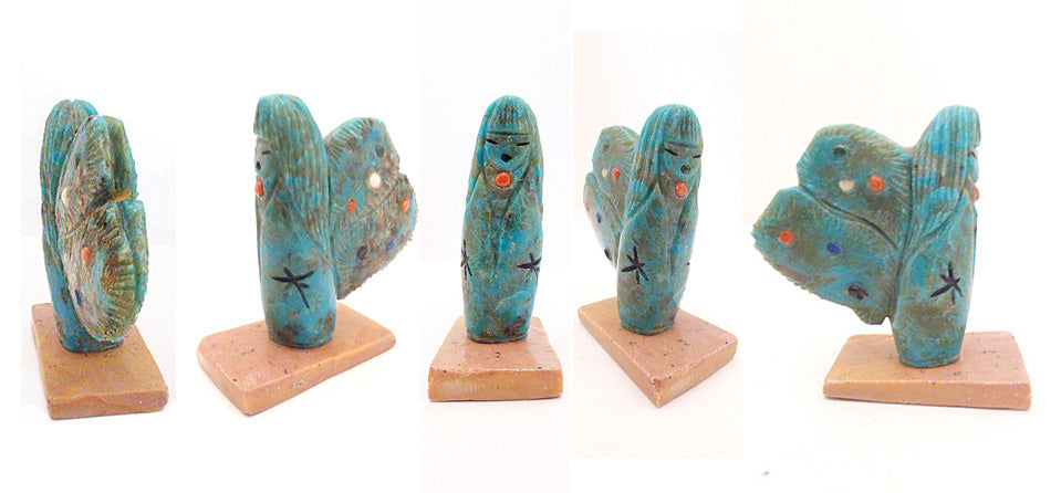 Turquoise Butterfly Maiden by Sandra Quandelacy