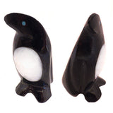Black Marble And Clam Shell Bird, Flycatcher by Calvert Bowannie