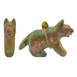Turquoise Fox by Sherdine Tsatte