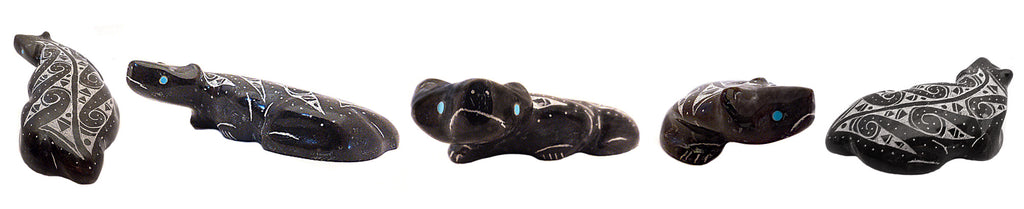 Black Marble Badger by Garrick Acque