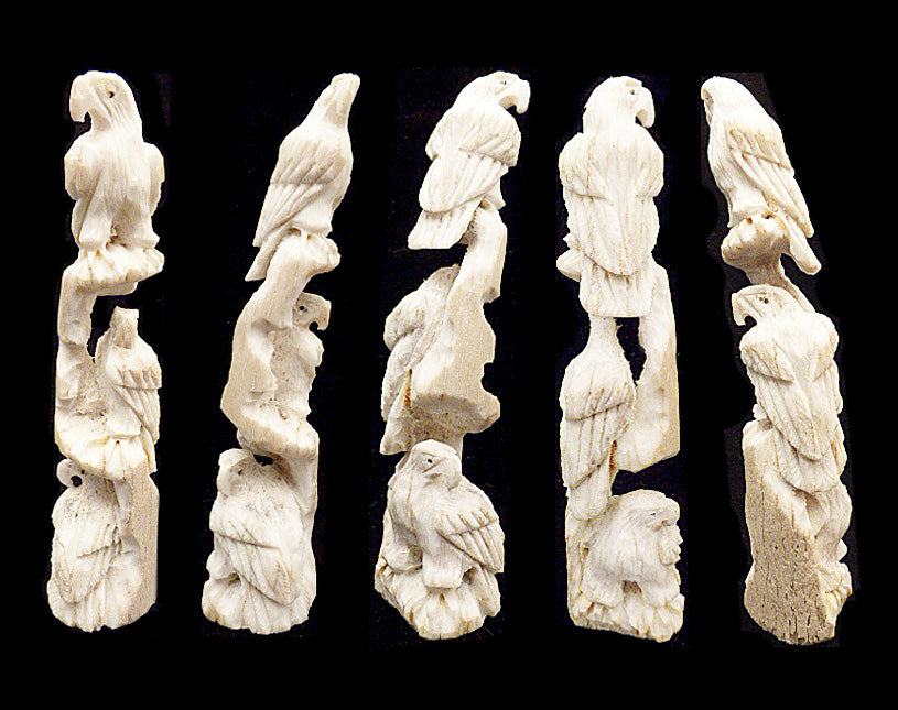 Antler Birds, Eagles by Lewis Malie