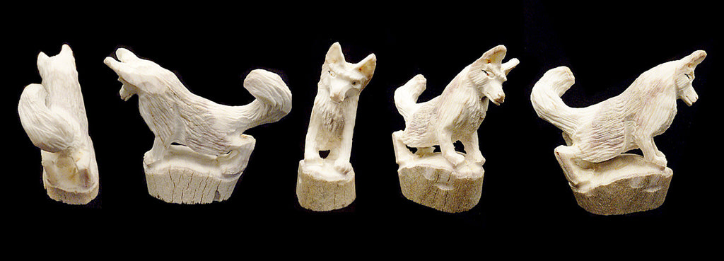 Antler Wolf by Lewis Malie