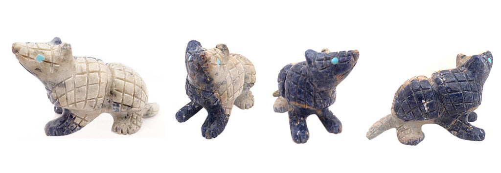 Sodalite Armadillo by Cody Cheama