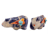 Sodalite Mountain Lion by Leland Boone and Daphne Quam