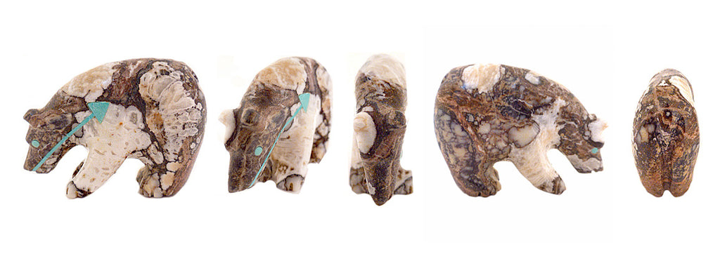 Wild Horse Rock Medicine Bear by Andres Quandelacy, Deceased