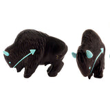 Black Marble Buffalo by Andres Quandelacy, Deceased