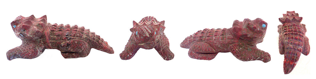 Cuprite Horned Toad by Bremette Epaloose - Deceased - Zuni Fetish Sunshine Studio