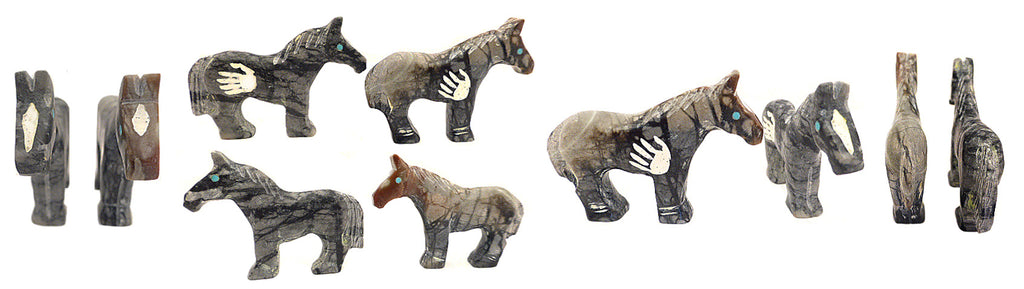 Picasso Marble Horses by Carol Martinez