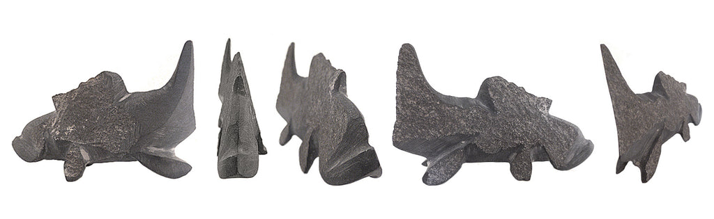 Steatite Fish, Walleye  by Melvin Sandoval