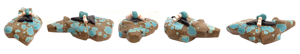 Turquoise Badger by Kyle Mahooty, Deceased