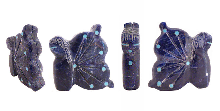 Lapis Lazuli Butterfly Maiden by Andres Lementino