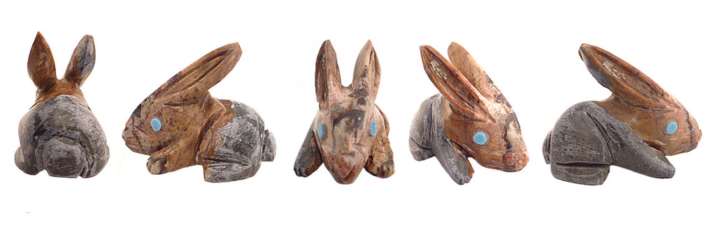 Picasso Marble Rabbit by Michael Coble
