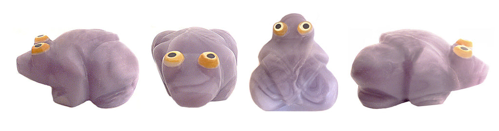 Yttrium Fluorite Frog by Bernard Homer Jr, Deceased