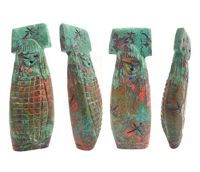 Cuprite / Sonoran Sunrise Maiden Figure by Sandra Quandelacy
