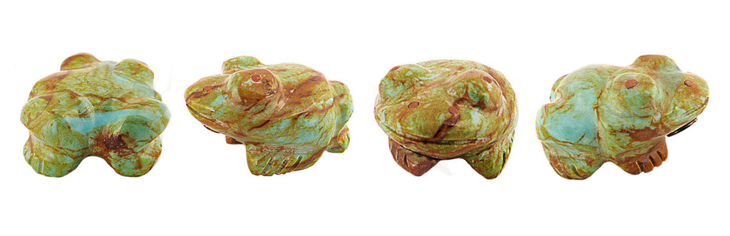 Turquoise Frog by Dinah Gasper