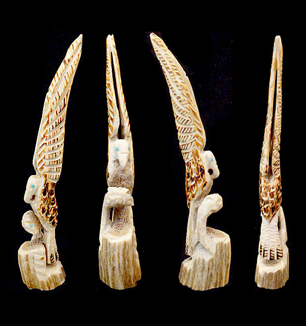Antler Bird, Eagle by Fenton Luna