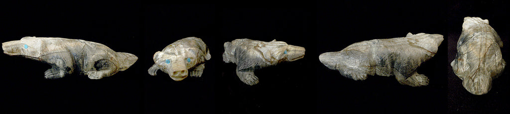 Picasso Marble Badger by Herbert Him