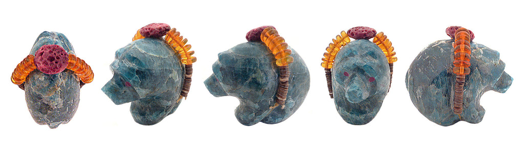 Apatite Medicine Bear by Kateri Sanchez