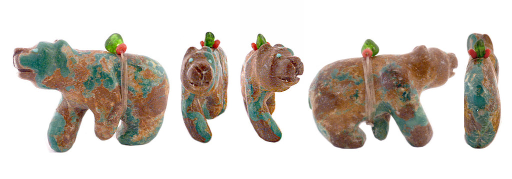 Wild Horse Rock Medicine Bear by Sherdine Tsatte