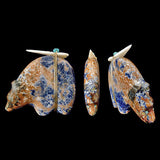 Sodalite Medicine Bear by Leland Boone and Daphne Quam