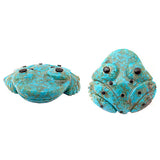 Turquoise Frog by Georgette Quam