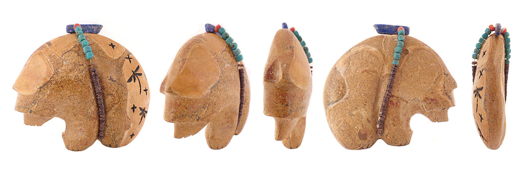 Sea Urchin; aka: Sand Dollar Medicine Bear by Kateri Sanchez