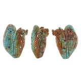 Turquoise Maiden Figure by Sandra Quandelacy