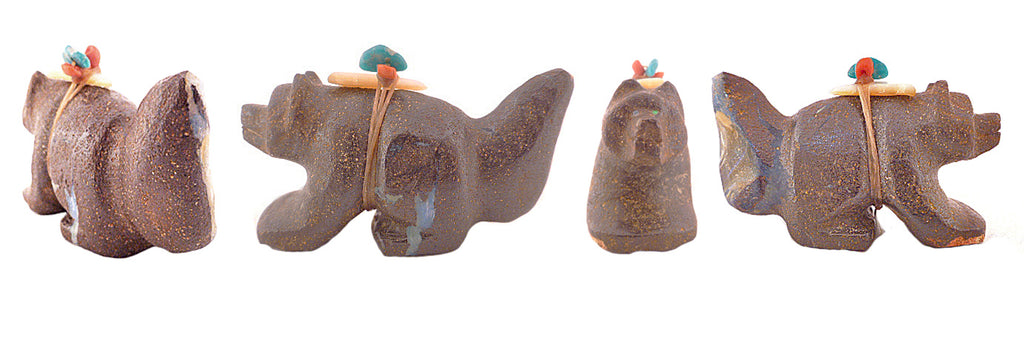 Boulder Opal Fox by Brion Hattie
