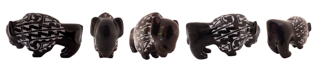 Black Marble Buffalo by Curtis Garcia