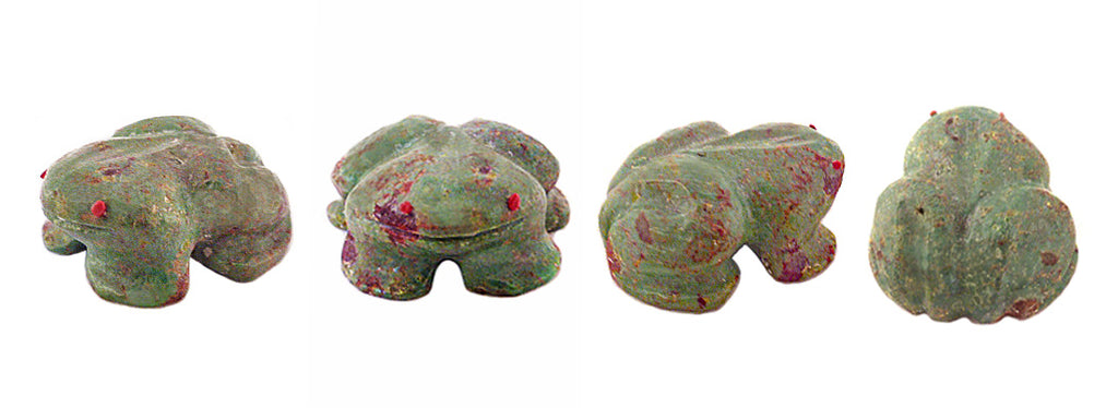 Gaspeite Frog by Brion Hattie