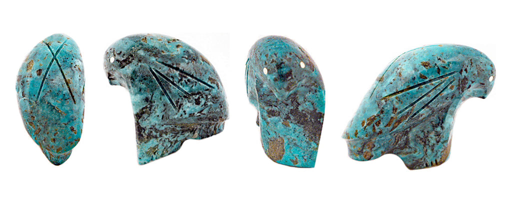 Turquoise Bird, Eagle by Debra Gasper and Ray Tsethlikai