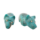 Turquoise Wolf by Debra Gasper and Ray Tsethlikai