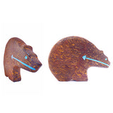 Mariam Coquina Jasper  Medicine Bear by Lynn Quam