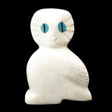 White Marble Owl, Snow Owl by Andres Lementino