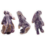 Mexican Opal Rabbit by Loren Tsalabutie