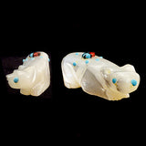 Gold-Lip Mother-of-Pearl Bear by Danette Laate