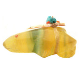 Rainbow Fluorite Frog by Lena Boone, Deceased