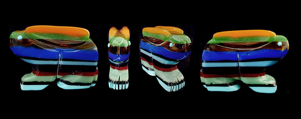 Surfite Rabbit by Georgette Quam - Zuni Fetish Sunshine Studio