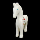 White Marble Horse by Andres Lementino