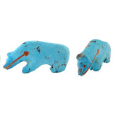 Turquoise Bear by Jimmy Yawakia