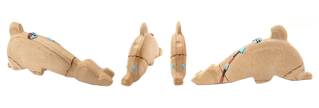 Picture Jasper Dolphin by Danette Laate - Zuni Fetish Sunshine Studio
