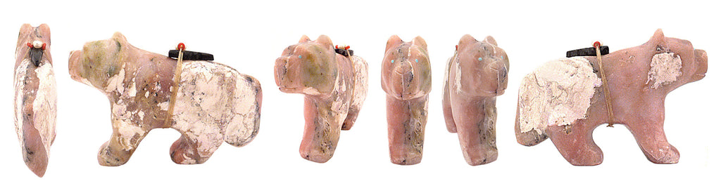 Pink Opal Wolf by Loren Tsalabutie